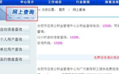 合肥公积金查询,一站式了解您的公积金账户详情